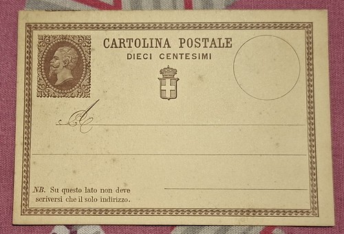 Regno 1861 cartolina postale - regno,