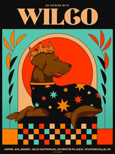 Poster evento concerto Wilco