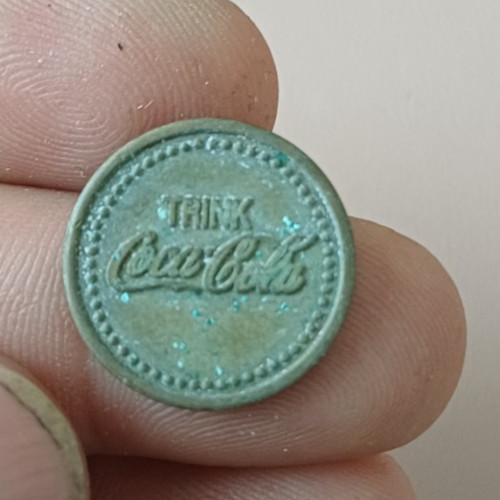 Gettone token coca cola trink - ,