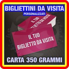 1000 BIGLIETTI DA VISITA - CARTA 350 GRAMMI - STAMPA FRONTE BIGLIETTINI