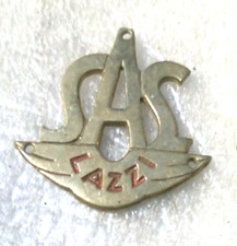 Identificativo Autobus Servizi LAZZI Firenze Metallo smaltato '50-'60 PERFETTO