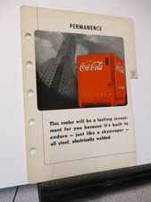 COCA COLA 1940 venditore