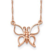 Collana in oro rosa 14 kt con