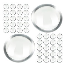 200 Pezzi Perle di Vetro Perle