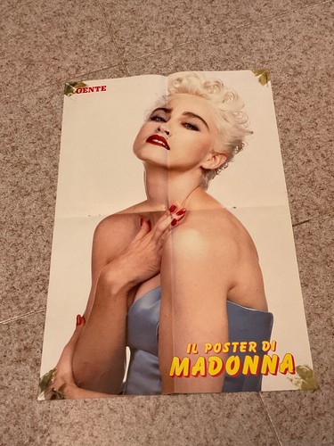 Poster madonna rovinato - madonna,