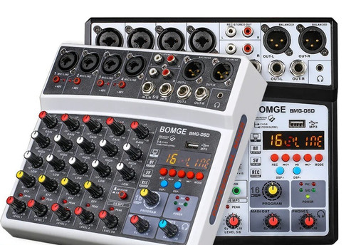 Bomge mixer audio dj 6 - 🎚️,