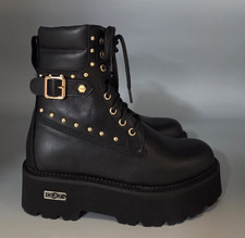 scarpe anfibi donna CULT nero