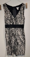 Abito Donna H&M Bianco e Nero