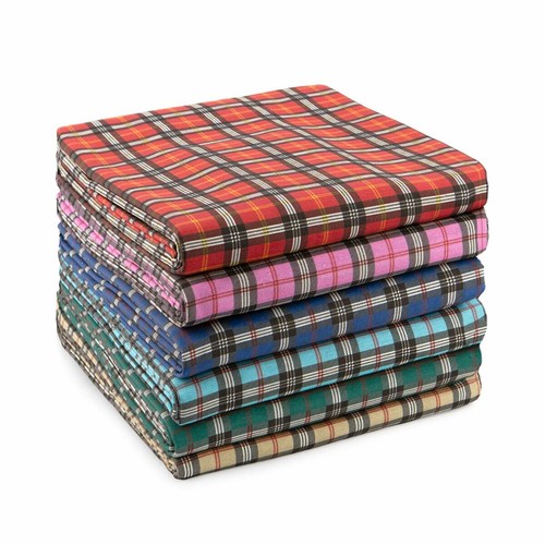 Scampolo tessuto tartan cotone - tessuto,