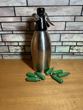 Bottiglia Gimas Seltzer in acciaio inox Italia, AutoSeltz, Spritzer, Spedizione gratuita QuikShip