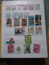 stock francobolli italia misti