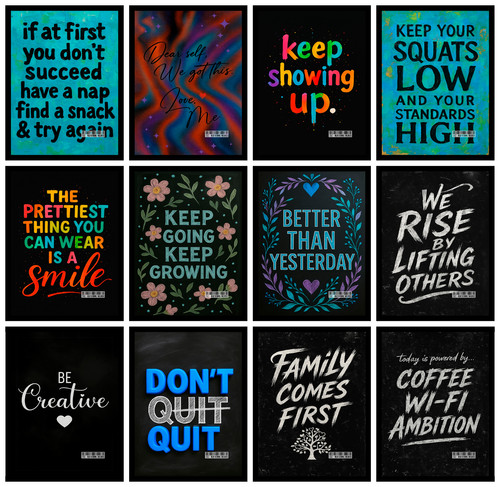 Poster motivazionali per - , la