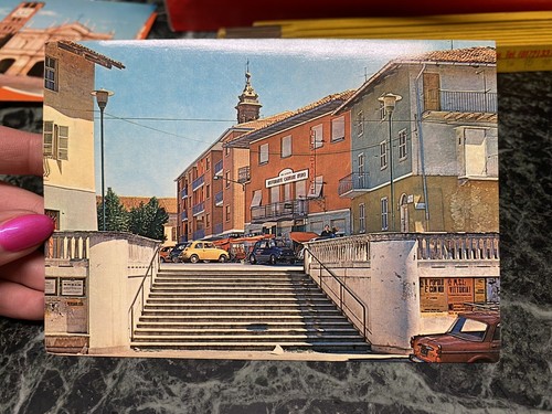 Cartolina cambiano piazza - cartolina,