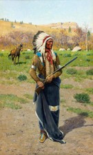 Henry F Farny cavallo di ferro