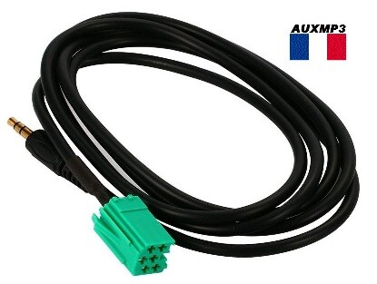 Câble mp3 auxiliaire aux - câble,