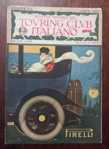 Rivista mensile del touring - rivista,
