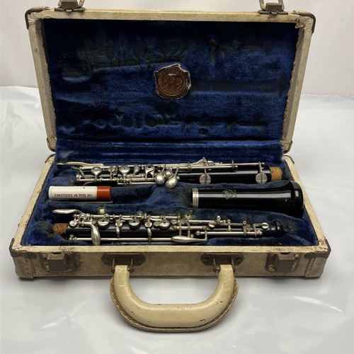 Vintage linton oboe woodwind - linton,