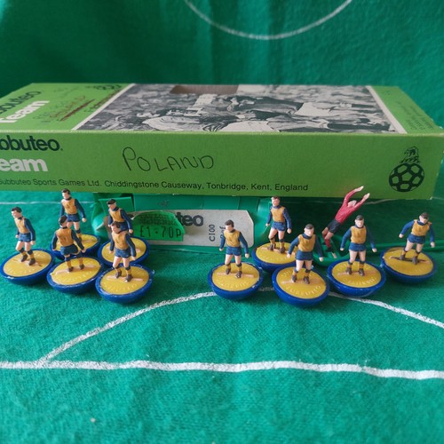 Mint subbuteo team - mint, 121