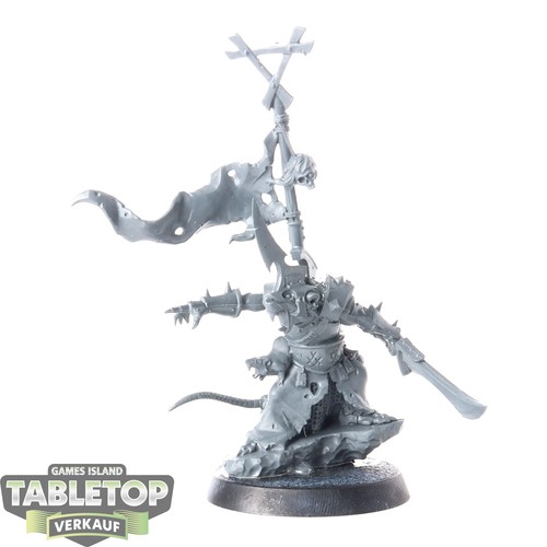 Skaven clawlord unbemalt - skaven,