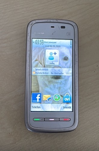 Nokia 5230 bianco - (rm-588),