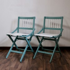 Coppia Sedie In Legno