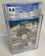 9.4 A+ SIGILLATO FIFA Soccer 13 Lionel Messi Cover CGC (Nintendo NUOVO Wii U, 2012)