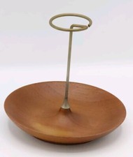 SAVINELLI RARO POGGIAPIPE In Legno E Ottone Ø13 cm Alto 12,5 cm