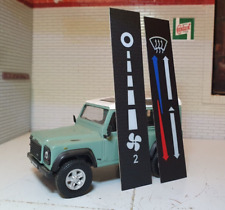Land Rover Defender Cruscotto Binnacle Illuminato Riscaldamento e Ventola Comando Etichette TD5