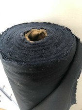 Tessuto cotone cerato marina