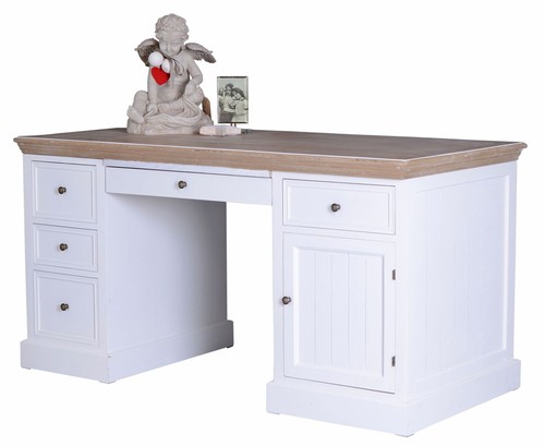 Scrivania shabby chic - scrivania,