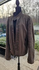 Giacca Bikkembergs taglia 54 designer - uomo biker edizione speciale marrone come nuova