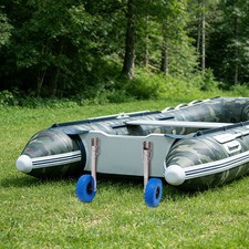 Ruote antiscivolo gommone
