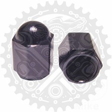JMP Valve Caps Aluminium Black