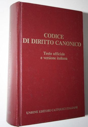 Codice diritto canonico - codice,