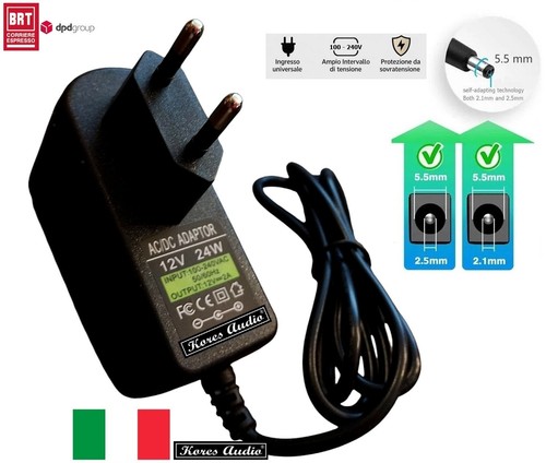 Alimentatore switching 12v - 12v, 2a