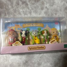 Sylvanian Families Baby Set Hot Dog Husky Bulldog Francese Shih Tzu Barboncino Giocattolo