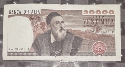 Banconota 20000 lire - 20000,
