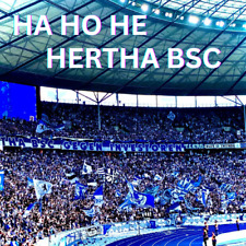 50 Hertha BSC Sticker, 10 x 10