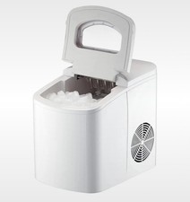 Macchina per Il Ghiaccio, 12 Kg in 24 Ore, 9 Cubetti Di Ghiaccio in 6 Minuti, Po