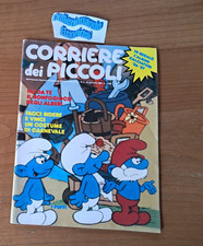 Corriere dei piccoli 3 1987-I Puffi-Holly  Benji-Hello Spank-Mila  Shiro-LEGGERE