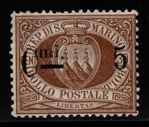 San marino stemma 1892 - -,