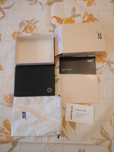 Montblanc scatola vuota con - ,
