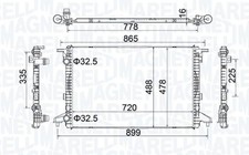 RADIATORE PER AUDI A4 (8W2 8WC