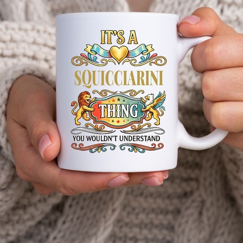 Squicciarini thing 11oz - it's, a