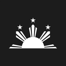 Adesivo Filippine mezzo sole