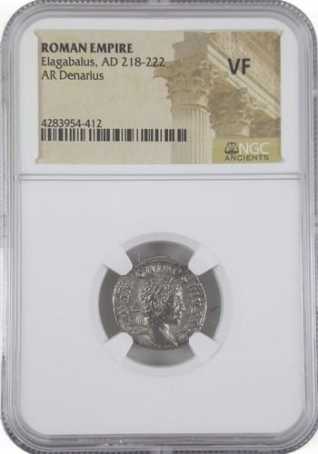 Ngc denario eliogabalo ad - vf,