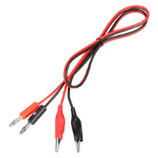 Cable para multimetro pinzas de cocodrilo a conector banana 30V 5A CC