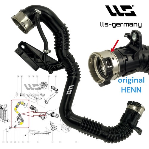 Tubo turbo intercooler - turbo,