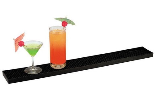 Rubber bar mat runner - rubber,