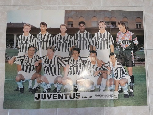 Juventus 1991 poster - juventus, 1991/92